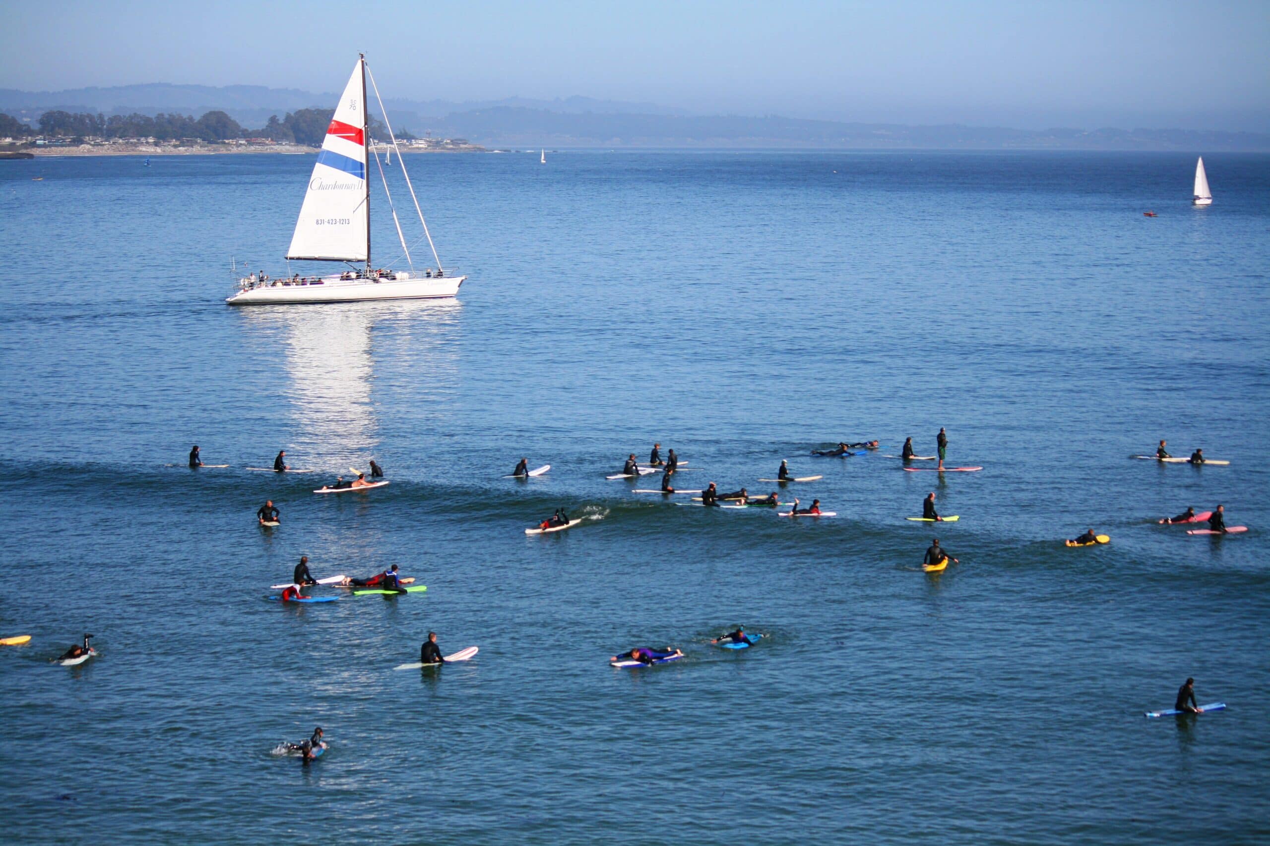 Learn to Surf in Santa Cruz at Cowell Beach Pekex